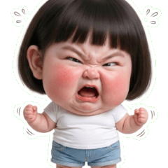 폭소 유발! 못매남 통통 소녀
