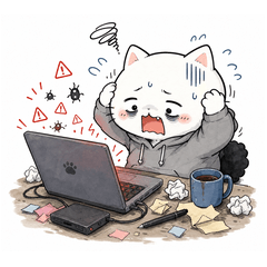 Burnout Dev Cat