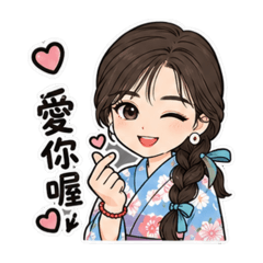 日系小女孩