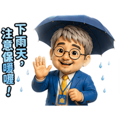 《暖心藍西裝大叔：下雨天篇》