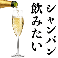 シャンパン飲みたい【酒】