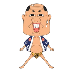 Genki Festival Guy Stickers