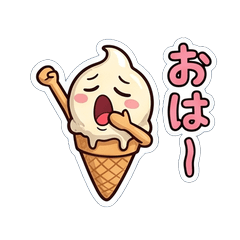 Melting Ice Cream Friends