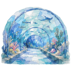 Washi aquarium