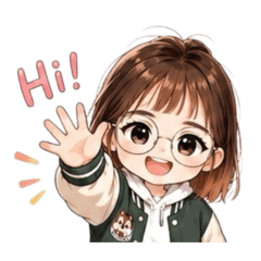 短髮女孩-Say Hi(日常用語）