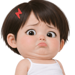 Cool Girl Replies With Expressions