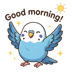 Little Blue Budgie Everyday