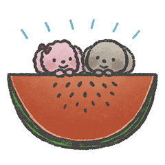 Pau&Ruu 's Sticker (summer)