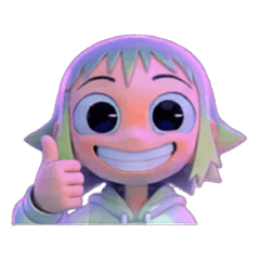 ALOのリアクション3Dスタンプ