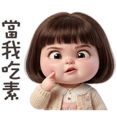 泡芙妹妹當我吃素