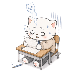 Burnout Study Cat