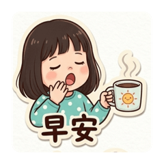 臻臻的日常-1（米白色背景）