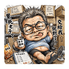 醜萌大叔登場-有事找大叔
