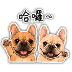安東與歐嚕-Q版