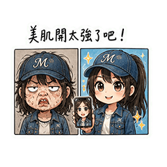 可愛的牛仔美少女_7