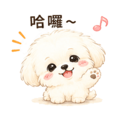 Milky Puppy Daily Life