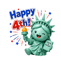 NY Friends Liba-chan - Independence Day