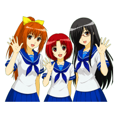 Everyday Schoolgirl Stickers