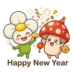 Flower & Mushroom: 365 Celebration1