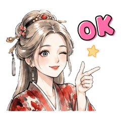 唯美古裝少女貼圖集