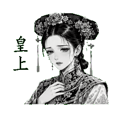 Qing Palace Empress Drama Stickers