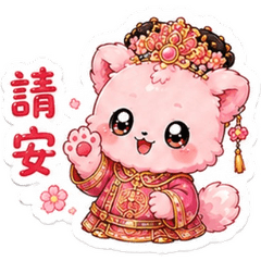 Pink Palace Daily Stickers