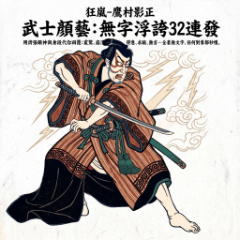 狂嵐-武士顏藝：無字浮誇32連發