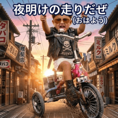 Rock'n Chibi-G: Showa Era, Age 3