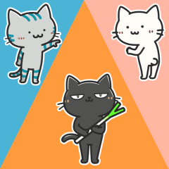 three cats2(japanese ver.)