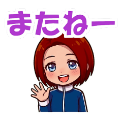 Cute LINE stickers for women.(2)