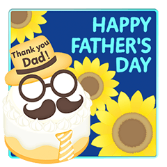 Father's Day - Roses & Sunflowers -