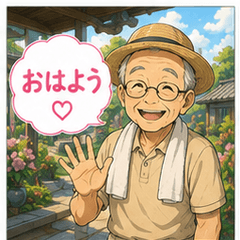 Country Side Grandpa Stickers 24