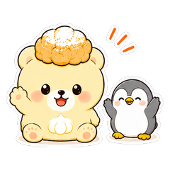 Shukuma the Cream Puff Bear