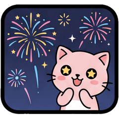 狂歡一整年！粉紅貓四季與節日慶典 貼圖