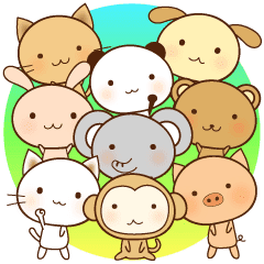 動物たちの日常会話 時々ダジャレ Line スタンプ Line Store