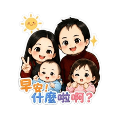 怪頭這一家