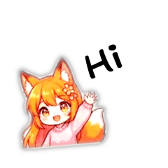 The cute girl？