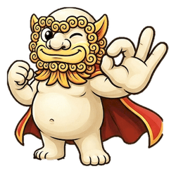 Wind Lion God Cute Pet Sticker Series 1