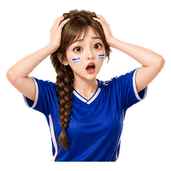Blue Jersey Cheer Girl(TWN)