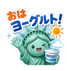 NY Friends Liba-chan - Dajare 1