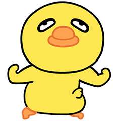 Silent Soft-Eyed Chick Pop-up