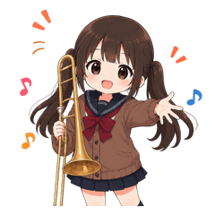 Brass Band Girl [Trombone]