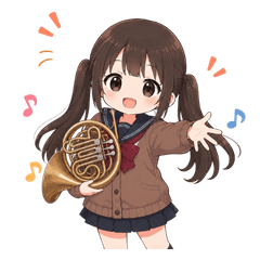 Brass Band Girl [Horn]