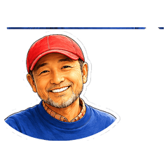 Stamps that Hiroma  in his daily life