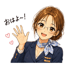 CA Girl - Kansai Dialect Stickers