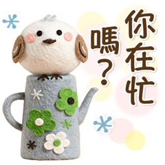 Cute adult Greeting Sticker38(tw)