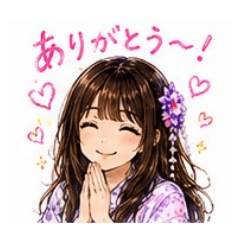yukata girlstamp2