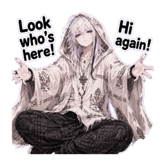 Pleased to meet you?