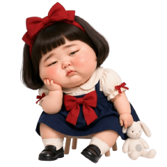 Funny face girl 239 EN