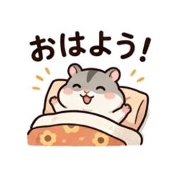 Daily Jungarian Hamster Stickers